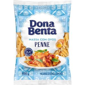 Macarrão com Ovos Dona Benta Penne 500g